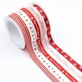 thumbnail image 4 of 5Rolls Grosgrain Ribbons Multicolor Satin Ribbons Ribbons for Craft Gift, 4 of 8
