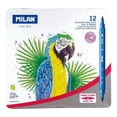 thumbnail image 1 of Rotuladores Doble Punta 12Pz Con Estuche Metálico MILAN multicolor, 1 of 5
