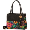thumbnail image 2 of Bolsa Yute De Mujer FANA Dahina Color Negro Premium Vende, M3920!!, 2 of 3