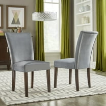 Weston Home Wingston Dining Chair, Set of 2, Gray