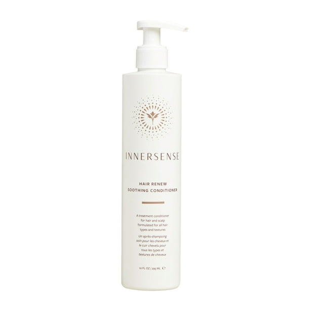 INNERSENSE Organic Beauty - Acondicionador calmante para renovar el cabello | Cuidado del cabello limpio, no tóxico y libre de crueldad animal (10 fl oz | 295 ml)