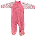 thumbnail image 1 of Vancouver Canucks Newborn Girls Pink Printed Sleeve Sleeper, 1 of 2