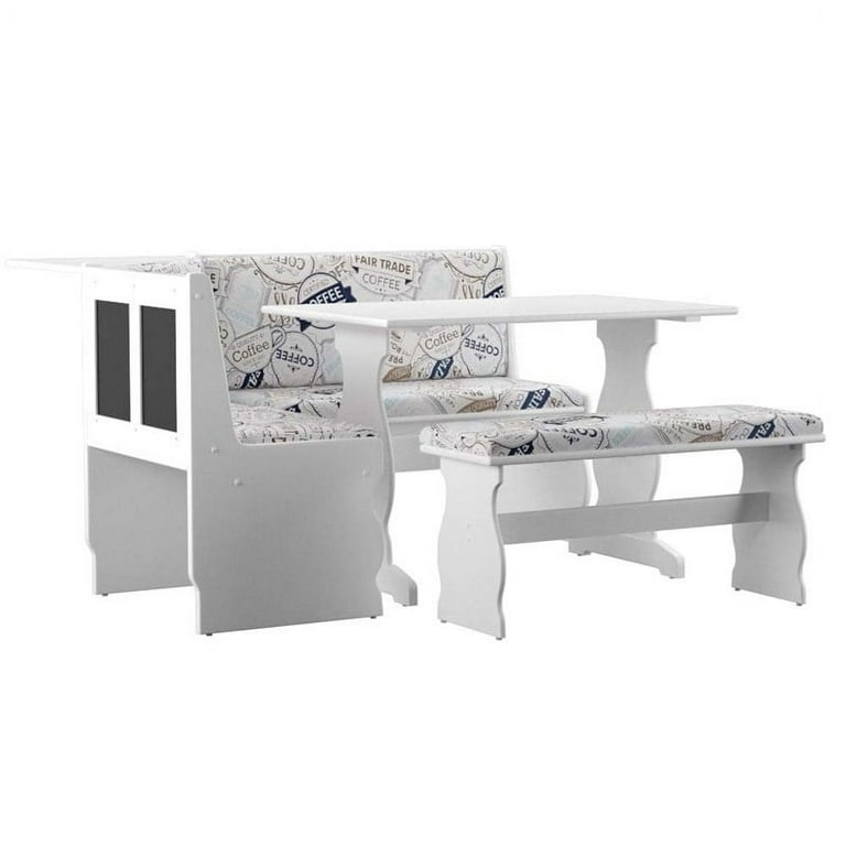 Beachcrest home tuttle 3 piece breakfast nook dining set deals