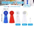 thumbnail image 2 of Uxcell 12 Pcs Cintas de Premio, Cinta de Reconocimiento para Ganadores de 1er, 2do, 3er Lugar para Eventos Deportivos de Competencia, Azul Rojo Blanco, 2 of 7