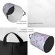 thumbnail image 2 of Fotbe Purple Butterfly Cesto de Ropa con Asas, Cesto Impermeable de Gran Capacidad, Bolsa de Lavado para Dormitorio, Cesto de Ropa con Ruedas y Asas-Medium, 2 of 6