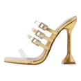 thumbnail image 3 of CAICJ98 Shoes for Women Women Flip Flops for Summer Rhinestone Bohemian Sandals with Arch Support Shiny Comfortable Padded Thong Non Slip Shoes for Walking,Gold, 3 of 5
