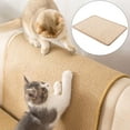 thumbnail image 2 of Natural Sisal Cat Scratcher Mat Horizontal Cat Floor Scratching Scratch S, 2 of 8