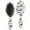 Spooky Halloween Pattern-1, variant on Spooky Halloween Pattern Hair Brush,Girls Detangling Hair Brush,Glide Through Tangles with Ease for Wet & Dry Hair,8.8"X2.8"