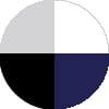 White, Black, HGray, Navy