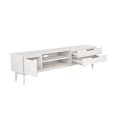 thumbnail image 2 of Mueble para tv Talitha 200 cm - Blanco Weik Contemporáneo, 2 of 7