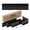 Black, variant on A-M Gutter Guard Gutter Valley Splash Guards – 4 Pack White | Includes Stainless Steel Zip Screws & 1/4" Hex Bit | Bendable Aluminum Design Prevents Overflow | 22-gauge aluminum (.0275"/.7mm)