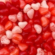 JOLLY RANCHER Hearts Shaped Jelly Beans, Cherry, Strawberry, Watermelon Flavors, Bulk Pack 2 Pounds