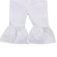 thumbnail image 4 of Baby Girl Off shoulder Flower Romper Trousers Outfit Clothes, 4 of 5