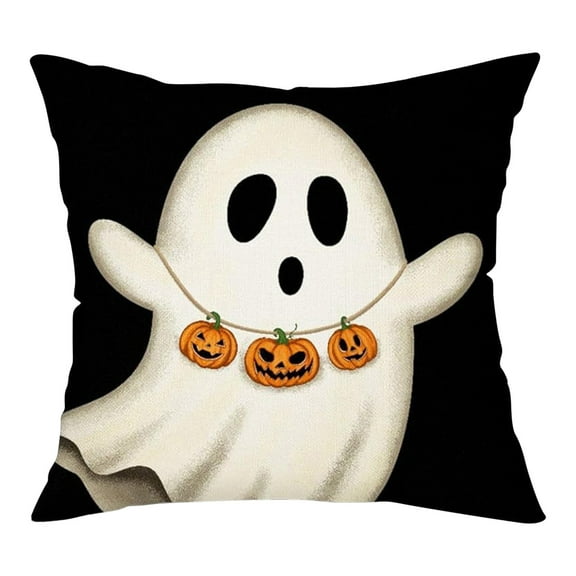 Decorative Pillows for Couch Hwkond Halloween Decorative Pillow Covers 45x45cm Halloween Decorative White Colorful Outdoor Fall Pillow Home Sofa Decorative Throw Pillow Covers,Up to 25% Off