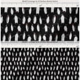 thumbnail image 2 of Soimoi Black Cotton Poplin Fabric Penguin Ocean Printed Craft Fabric by the Yard 56 Inch Wide, 2 of 7
