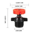 thumbnail image 3 of Hvmvliv Lawns Sprinkler 1/2Inch Automatic Rotating Sprinkler Heads Sprinkler 360 Degree Rotation for Garden Irrigation 10Pc Garden Supplies Red, 3 of 5