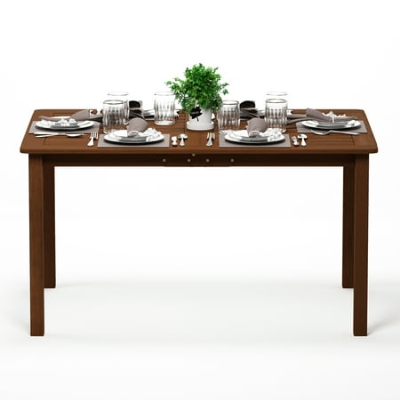 Furinno Tioman Hardwood Outdoor Dining Table, FG18070