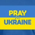 thumbnail image 3 of CafePress - Pray For Ukraine T Shirt - Men's Fitted T-Shirt, 3 of 4