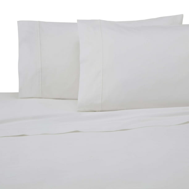 300 Thread Count Twin XL White Sheet Set