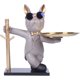 thumbnail image 1 of Bandeja de almacenamiento para perros, escultura de animales de resina, decoraciones para el hogar, estatuilla de perro, caja de almacenamiento de llaves, estante, bandeja de almacenamiento de adornos, 1 of 4