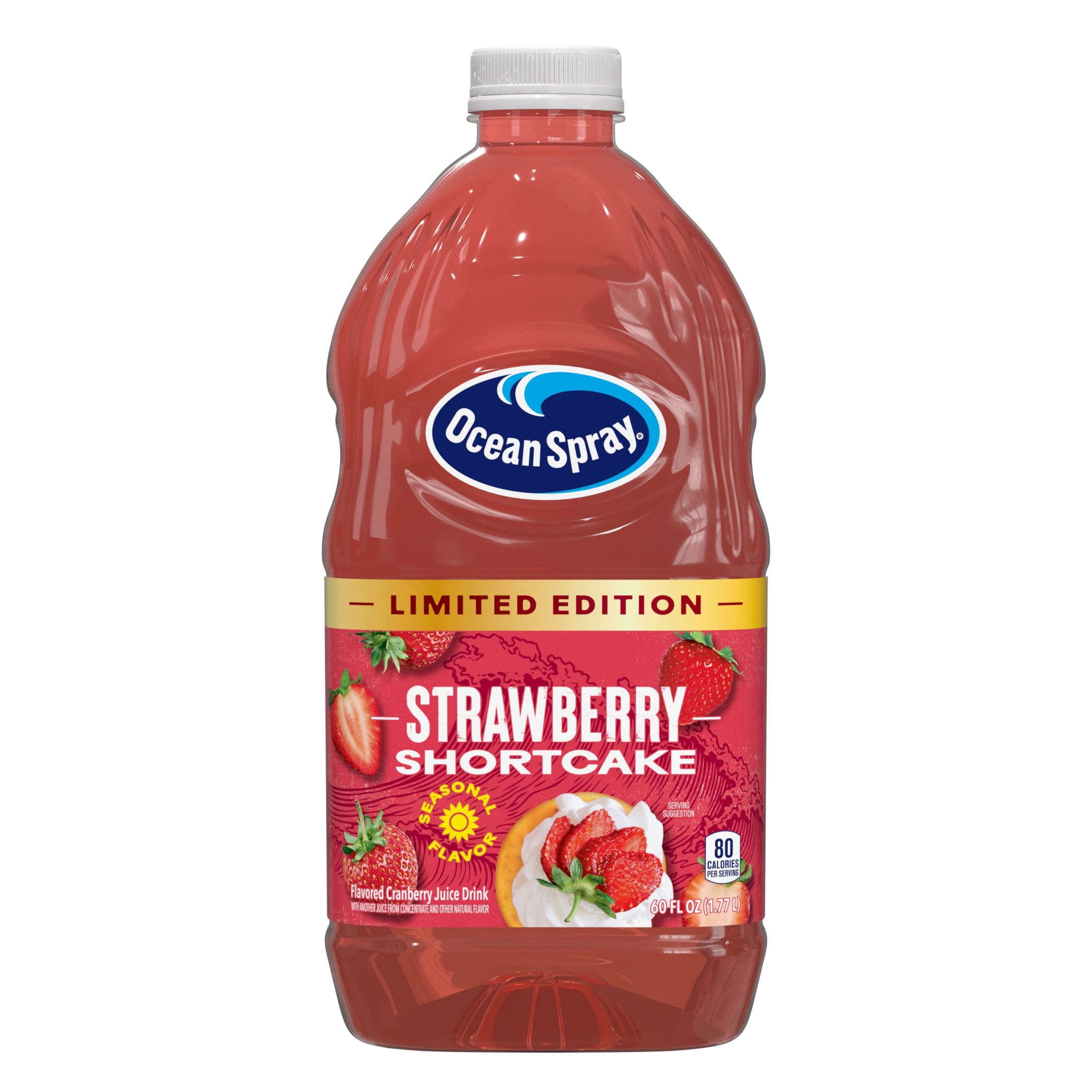 Ocean Spray® Strawberry Shortcake Juice Drink 60 fl oz Bottle