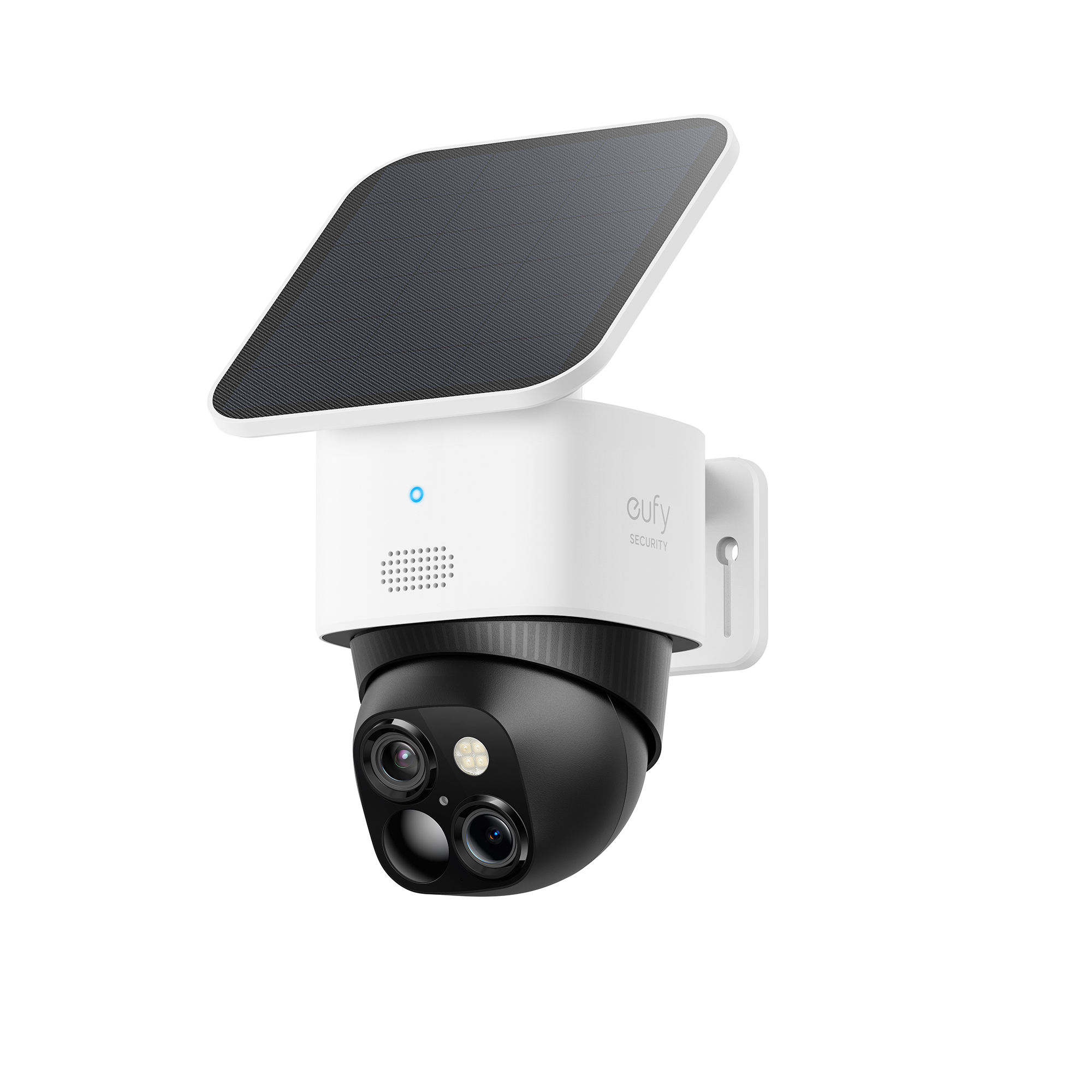 eufy SoloCam S340 Wi-Fi 2K 360° Security Camera Comes with Adjustable Solar Panel, No Monthly Fees