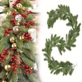 thumbnail image 1 of Ganfancp 2Pc 6Ft Guirnalda Artificial de Navidad para Decoraciones de Navidad Al Aire Libre o de Interior Jardín Artificial o Chimeneas Artículos En Liquidación 2X Ratán, 1 of 7