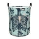 thumbnail image 1 of Balery Butterflies Skull Bows Cesta de ropa redonda con asas, impermeable, independiente, para ropa, juguetes, dormitorio y familia-Medium, 1 of 6