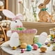 thumbnail image 4 of Plato de dulces de Pascua, canasta de conejito de Pascua, canasta de almacenamiento de dulces de Pascua, caja de regalo para decoración de mesa, regalo de Pascua, fácil de instalar y fácil de usar, 4 of 5