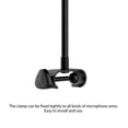 thumbnail image 4 of Yanmai Microphone Wind Screen Pop Filter Round Shape Mic Wind Shield Screen Double Layer Metal Mesh with Stand Clip for Broadcasting Recording Vocals Studio, 4 of 7