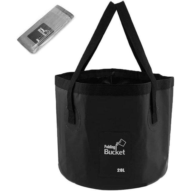 Compañero de viaje al aire libre, cubo plegable impermeable, multiusos y portátil para todas tus aventuras