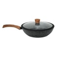 thumbnail image 2 of Westinghouse Wok Antiadherente de Mármol Negro Madera 30cm WCCW0085030MBB negro, 2 of 9