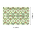 thumbnail image 3 of Cauagu Cute Chubby Frog Print Front Door Mat for Indoor Entrance 16x24 Inche,Absorbent Doormat Washable Carpet for Bathroom/Garage/Kitchen/Entry/Back, 3 of 7