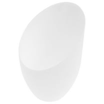 OFFIGAM Replacement Plastic Lamp Shade 1 Set White PE Easy to Install for Bedroom