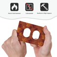 thumbnail image 3 of Zufioo fall Maple Print Switch Wall Plate, Dustproof and Heat-resistant Decorative Wall Switch Cover, Suitable for Residential and Commercial Areas-Mid-size, 3 of 8