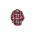 thumbnail image 1 of Camisa de franela brillante Aeropostale para hombre color rojo extragrande, 1 of 1