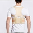 thumbnail image 2 of BESTSKY Back Brace Invisible Posture Corrector for Women,Comfortable Shoulder Pain Relief,Support for Office and Daily Use,Black,3XL, 2 of 3