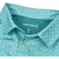 thumbnail image 2 of Bogey Bros Men's 4 Way Stretch Short Sleeve Golf Polo Shirt, 2 of 5