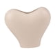 thumbnail image 3 of Jarrón de cerámica con forma de corazón, centro de mesa, obra de arte romántica, elegante florero para Beige, 3 of 6