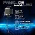 thumbnail image 2 of Neewer Panel De Luz Led Iluminación Fría Y Cálida Snl660 Kit, 2 of 7