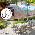 thumbnail image 6 of Uutvmp Outdoor Fan Mist Cooling System Kit, for Patio Fan Garden Greenhouse 16.4FT Misting Line & 5 Metal Mist Nozzles + Galvanized Solid Brass Adapter Suitable, 6 of 6