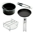 thumbnail image 2 of 5x Air Fryer Accessories Double Grill Rack Air Fryer Baking 9in, 2 of 8