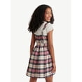 thumbnail image 2 of Girls Garfield X Justice Plaid Dress, Sizes XS - XLP, 2 of 7