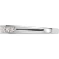 thumbnail image 3 of 14K White Gold Diamond Wedding Band (Size 7) Made In India rm2671b-056-waa, 3 of 5
