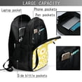 thumbnail image 4 of Balery Daisies Flowers Mochila con carga USB para hombre y mujer - Mochila impermeable y antirrobo para laptop con puerto USB para viajes, trabajo, 4 of 7