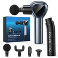 thumbnail image 4 of RENPHO Massage Guns for Pain Relief Deep Tissue, FSA HSA Eligible, Back Muscle Portable Massager with Detachable Extension Handle, Gifts for Women Men, Black, 4 of 12