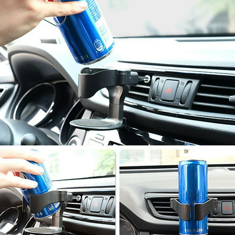 XtremeAuto® Universal Car/Van Water Bottle Can Cup Mug Drink Holder, Air  Vent Clip On, Includes Sticker : : Automotive