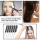 thumbnail image 5 of 30 Pieces Parting Comb for Braids Hair Rat Tail Comb Steel Pin Rat Tail Carbon Fiber Heat Resistant Teasing Combs(Black), 5 of 5