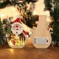 thumbnail image 4 of UYUH ‌Christmas Wood Ornaments Animated Rotating Musical Box with Snowman Design, Festive Table Decor, Holiday Gift for Home, Xmas Tree, and Indoor Decorations‌, 4 of 4