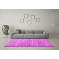 thumbnail image 3 of Ahgly Company Indoor Rectangle Abstract Pink Contemporary Area Rugs, 2' x 5', 3 of 4